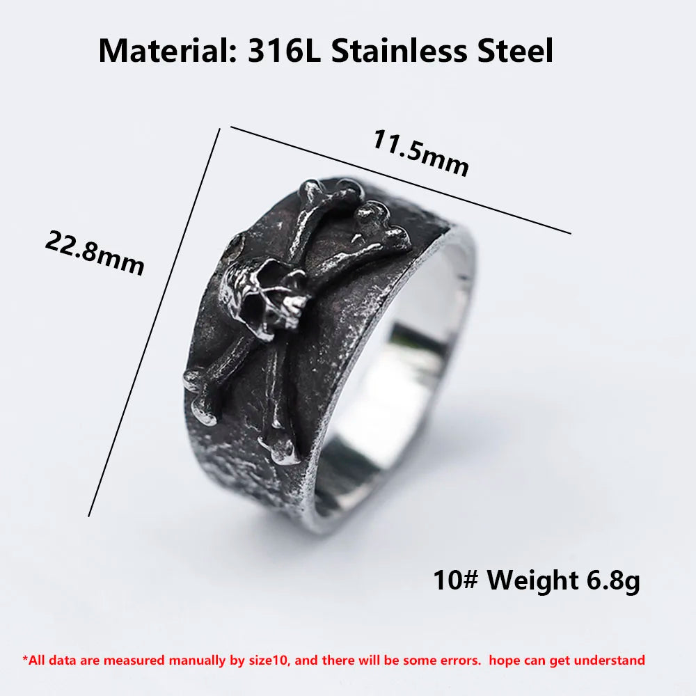 Toxic Calvarium Skull Ring