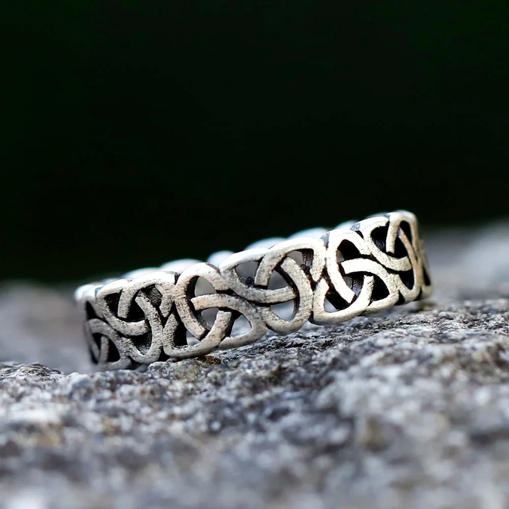Viking Knot Eternity Ring