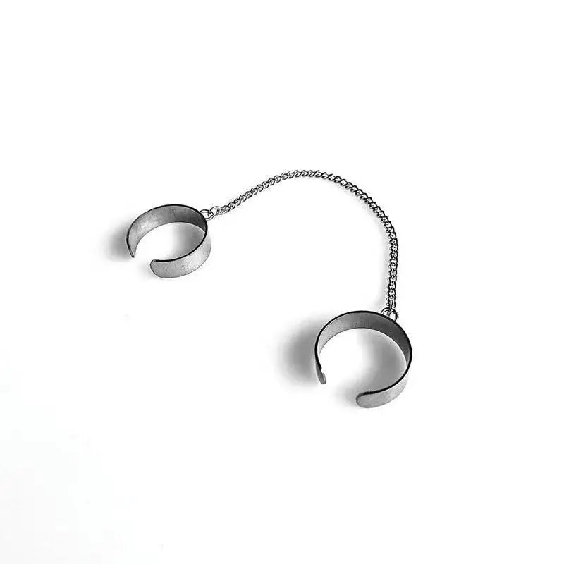 Connected Chain Punk Ring