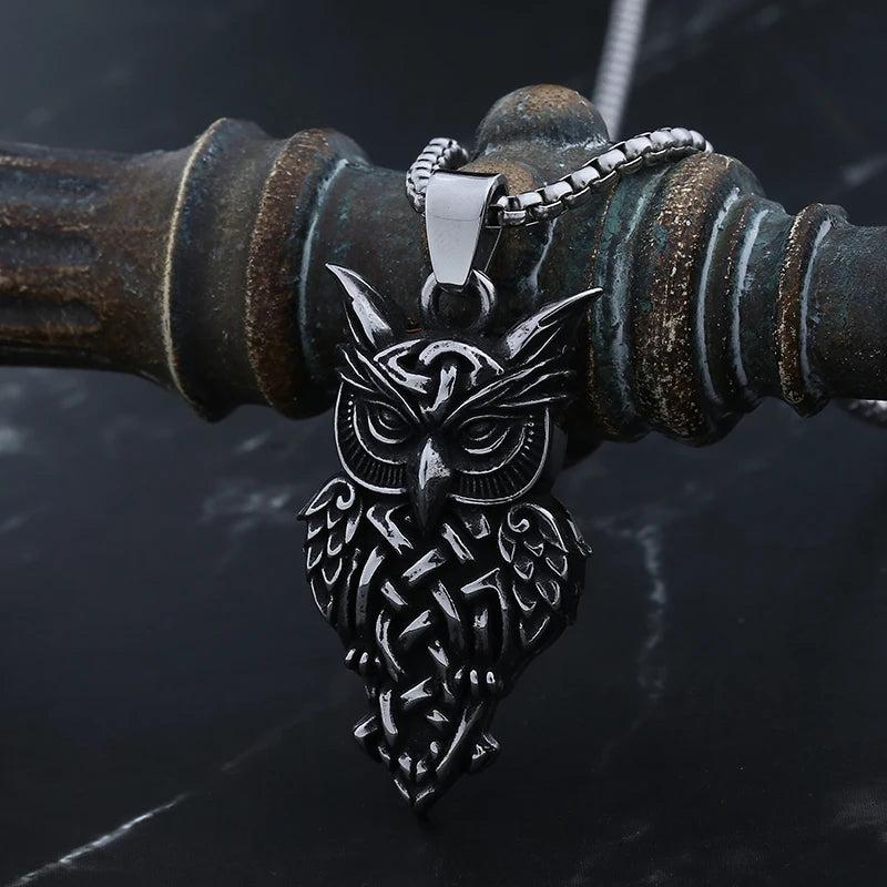 Majestic Owl Pendant Necklace