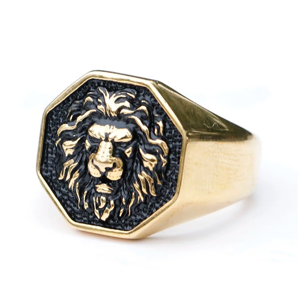 Savage Tiger Head Ring