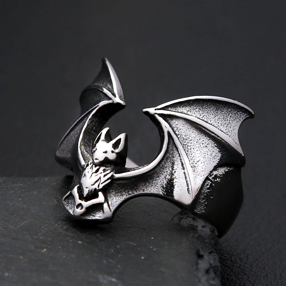 Wings of Night Bat Ring
