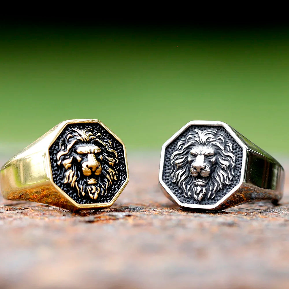 Savage Tiger Head Ring