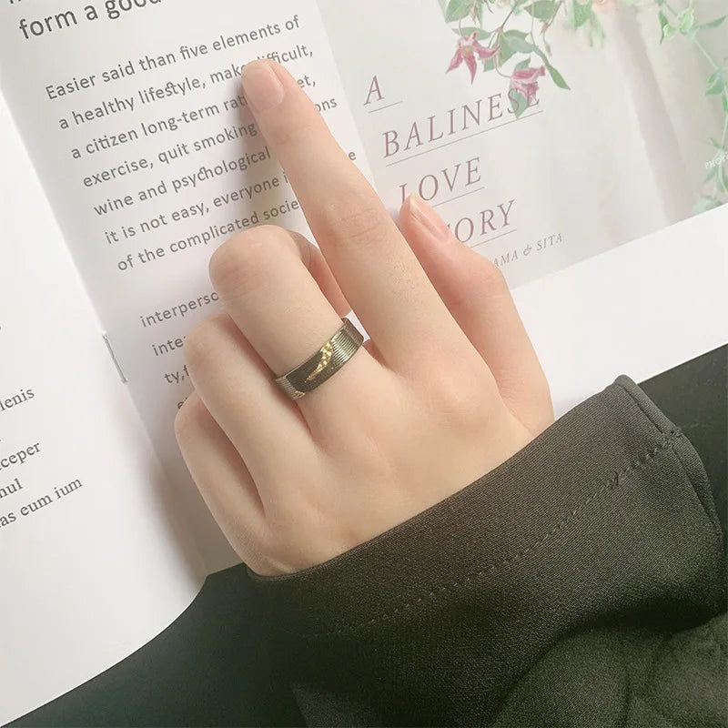 Dark Storm Gothic Lightning Ring