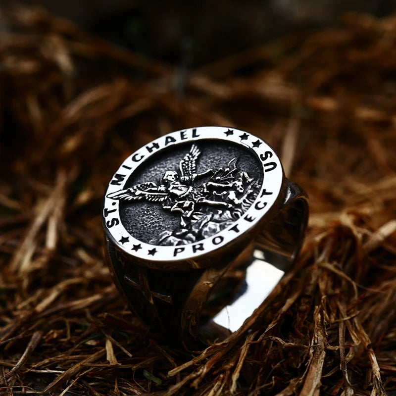 St. Michael Mystic Guardian Ring