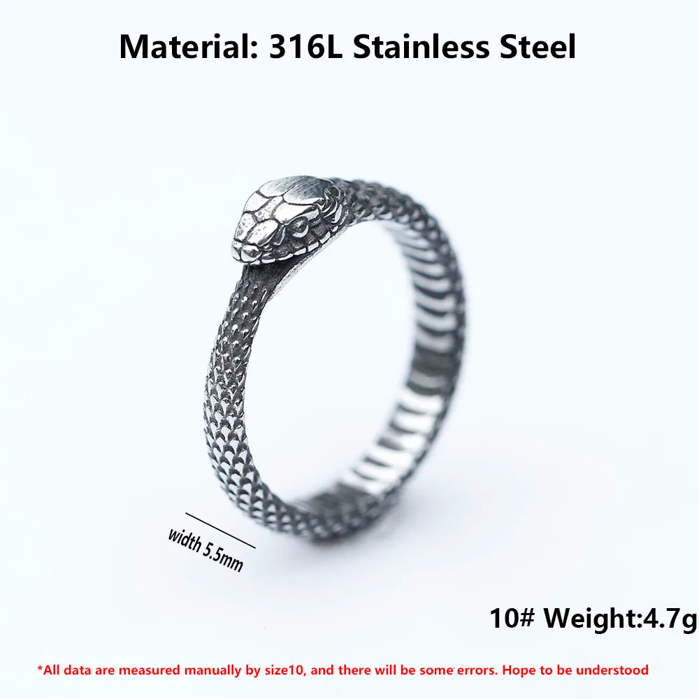 Serpent’s Eternity Gothic Ring