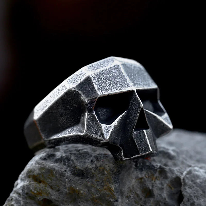 Dark Mech Skull Ring