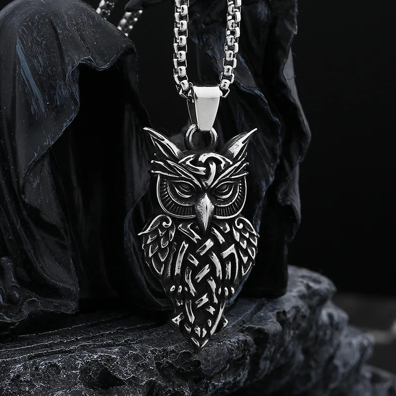 Majestic Owl Pendant Necklace