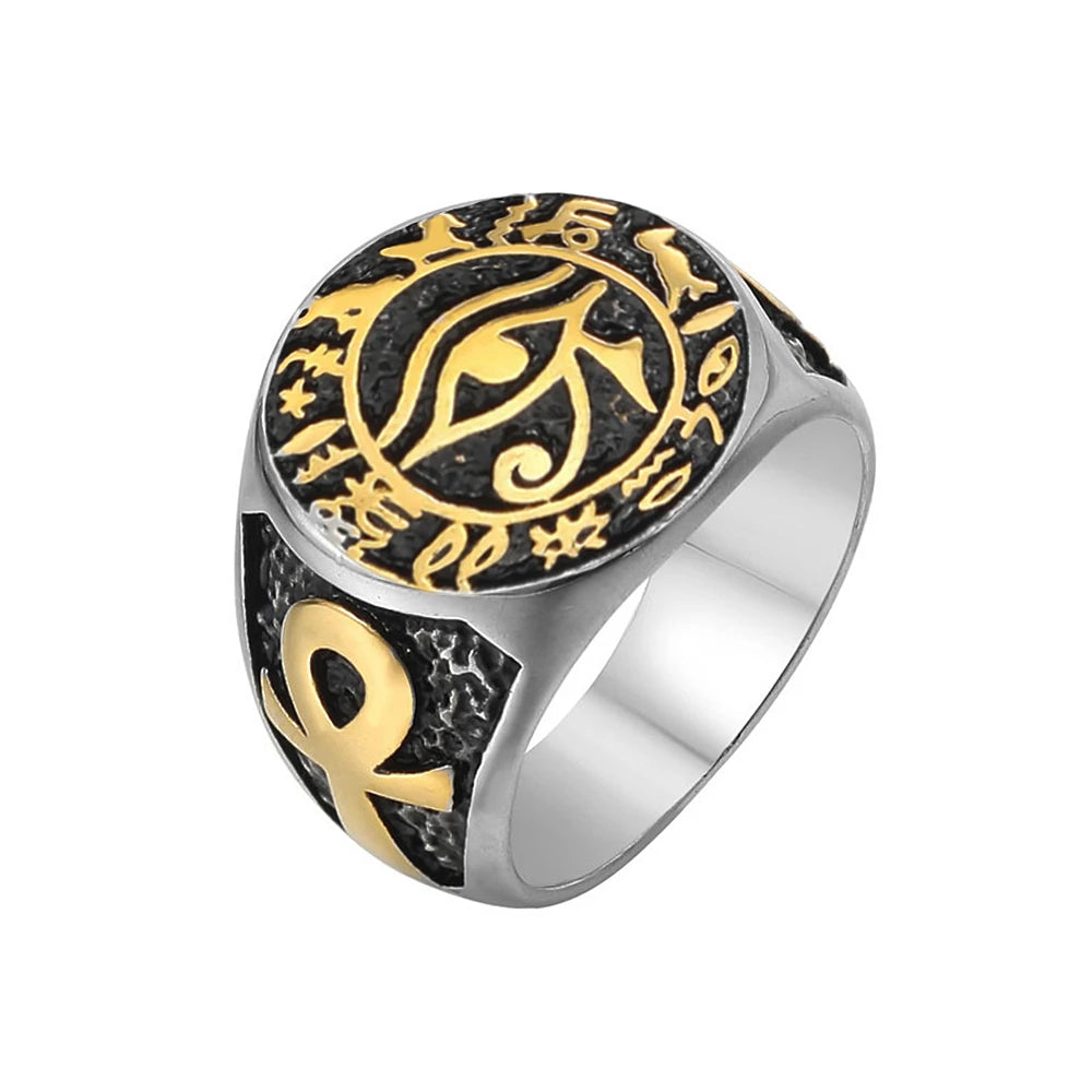 Eye of Horus Amulet Ring