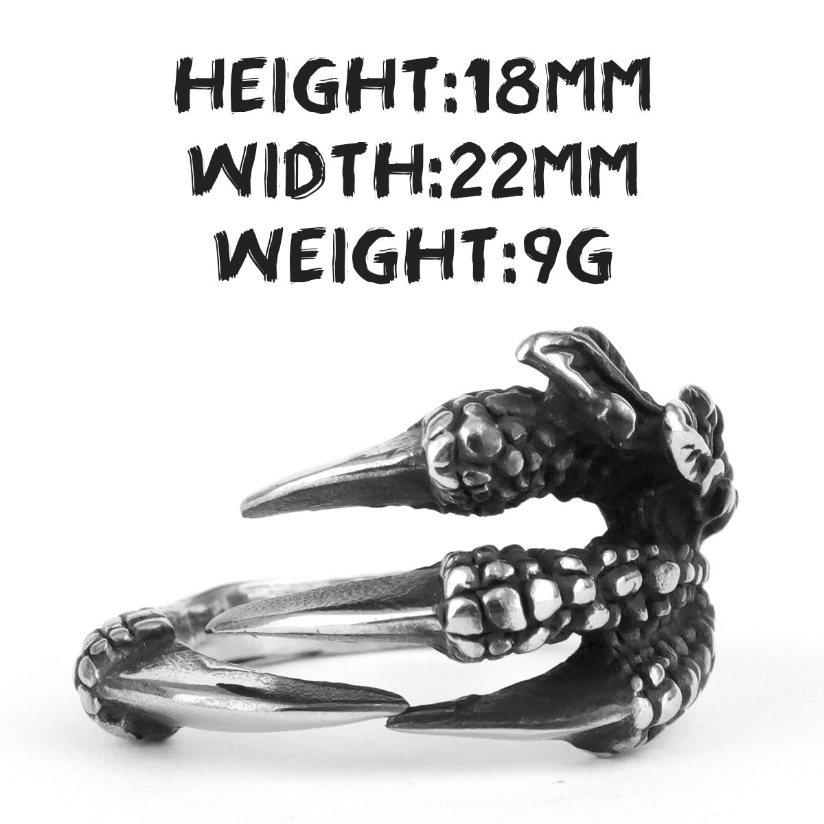 Bosmoth - Dragon Claw Ring