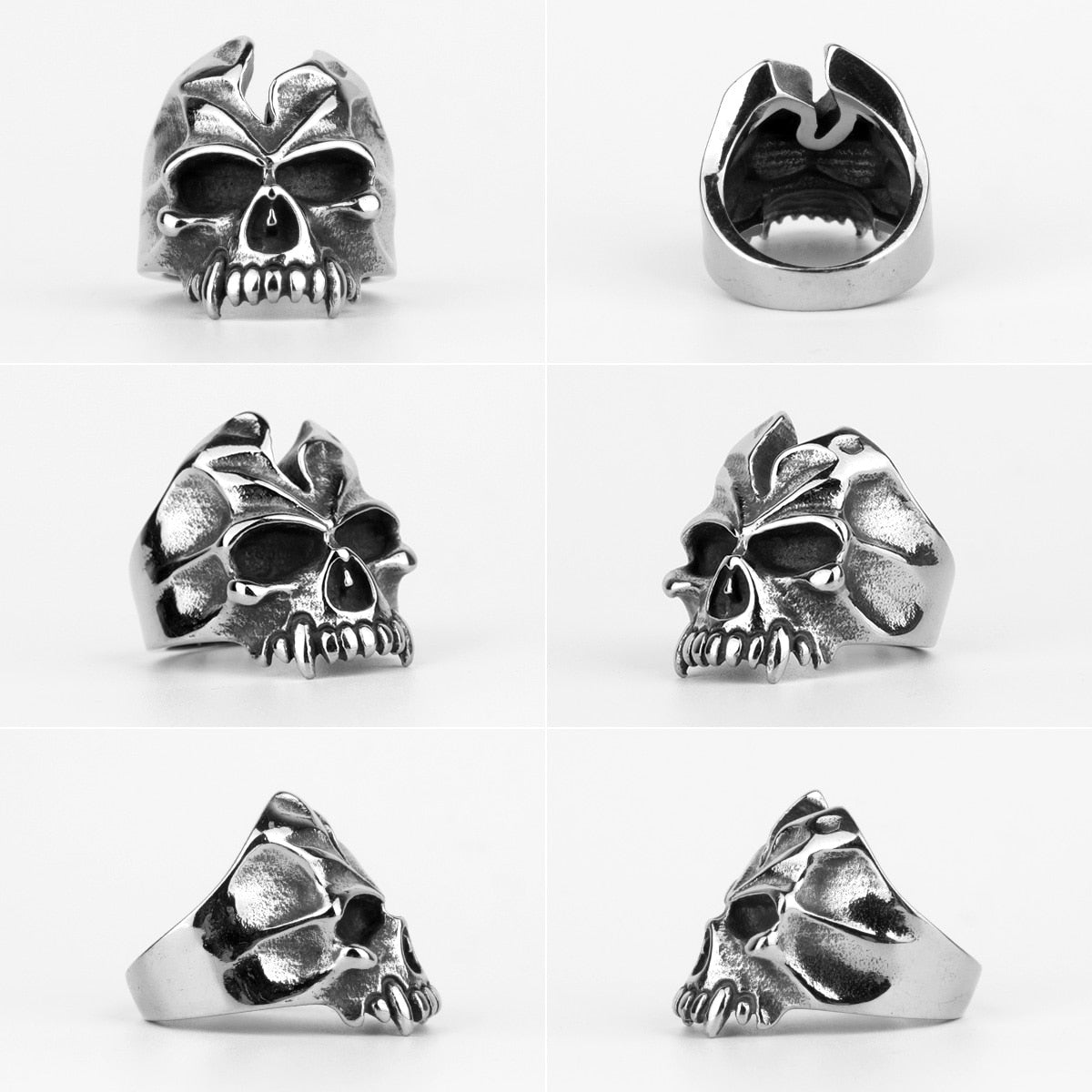 Busted Skull - Ring